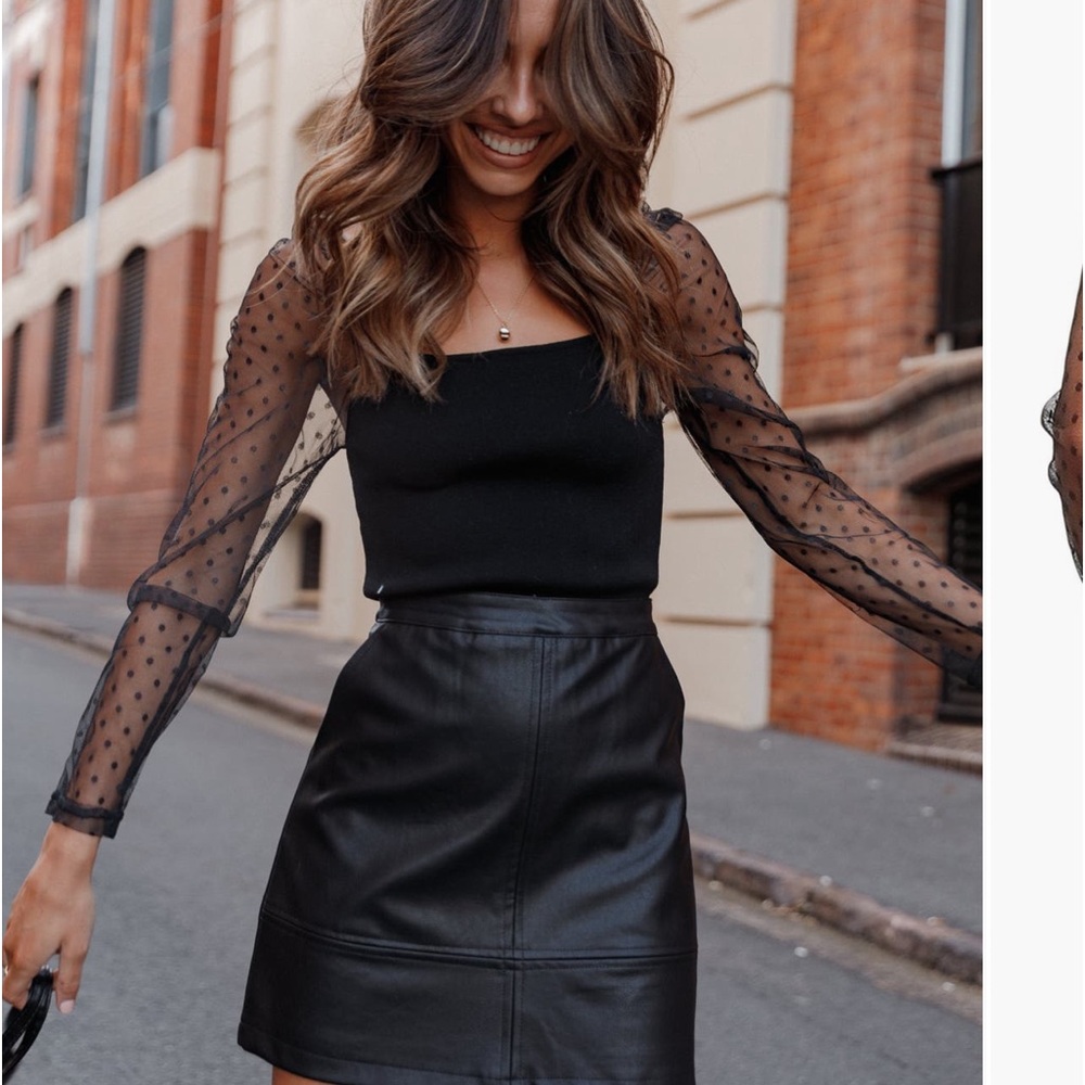 Black Top with sleeves